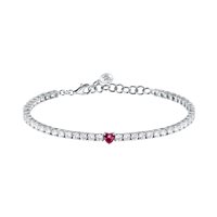 Pulsera Morellato Mujer Tesori in Plata Zircone SAIW167